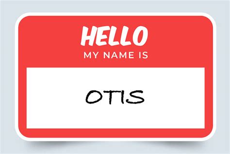 Origin of the Name Otis (Complete History) .